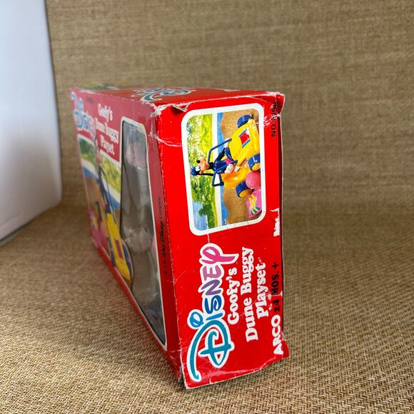 Vintage Disney Goofys Dune Buggy Playset by ARCO 1980s NIB Retro Toys - Picture 2 of 10
